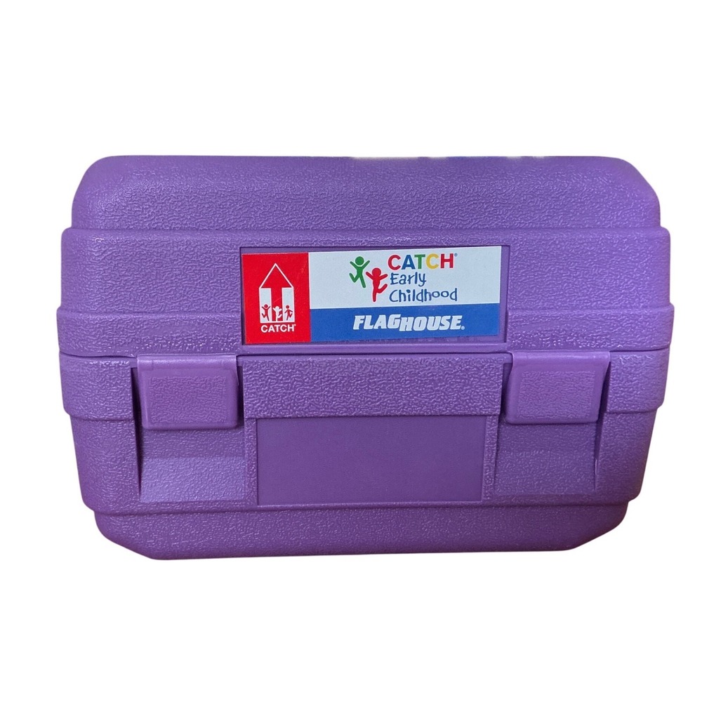 FlagHouse CATCH Early Childhood Activity Music Ribbons & Rhythms Set Purple Case